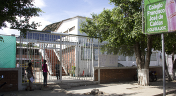 El Colegio Francisco José de Caldas es una de las instituciones visitadas que requiere mejoras.