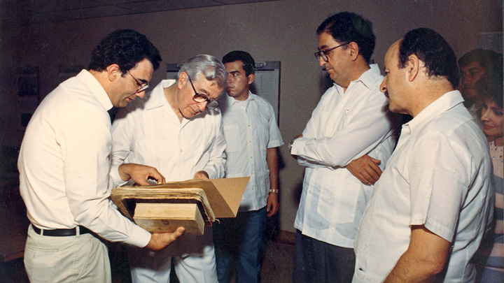 Acto de inauguración de la sede del Banco de la República en Cúcuta el 1 de junio de 1987./Foto: archivo
