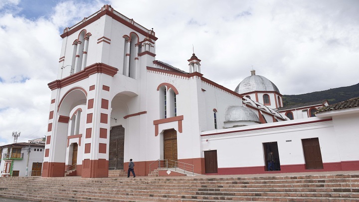 Iglesia San Juan Nepomuceno  en el casco urbano de Chitagá. / Fotos: Pablo Castillo / La Opinión 