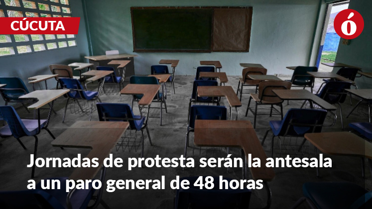 Docentes en Cúcuta anuncian paro por incumplimientos en el pago de ...