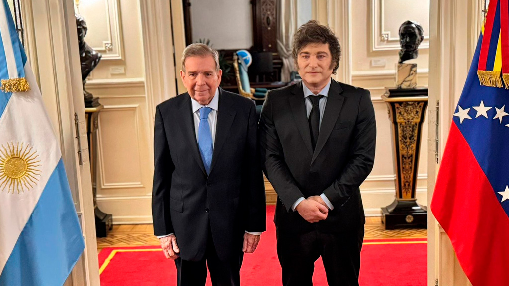 Edmundo González ya está en Argentina con Javier Milei en la antesala ...