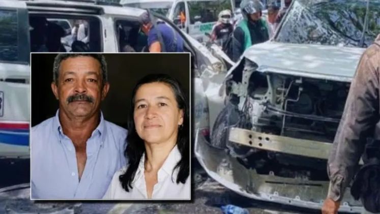Esposos antioqueños murieron en brutal accidente cuando iban de ...