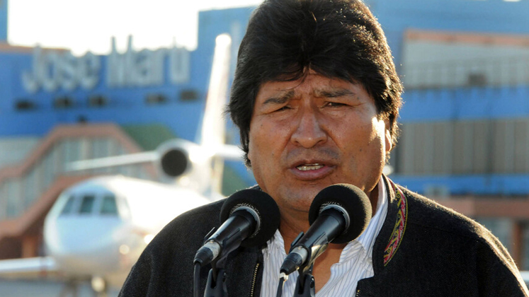 Evo Morales denounces an alleged U.S. plot against him