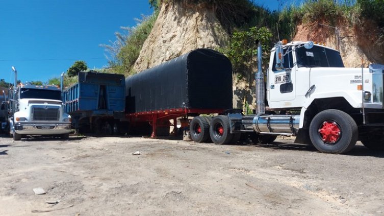 Una difícil situación atraviesa el gremio transportador debido al cierre de la carretera Ocaña-Cúcuta./ Foto: Cortesía.