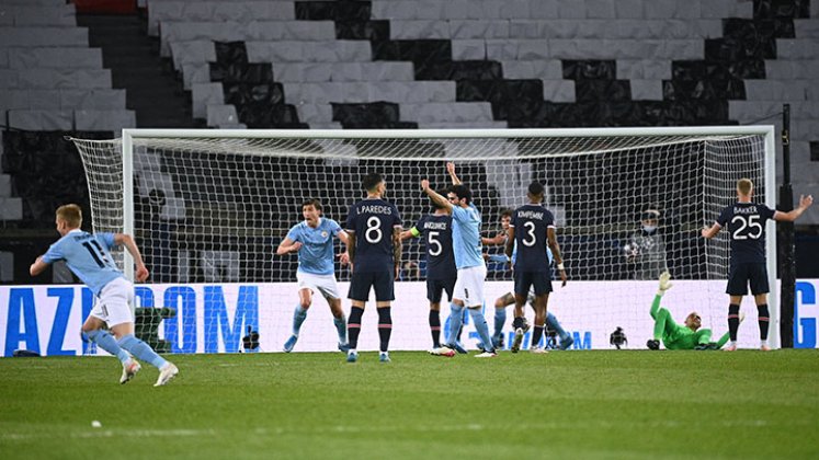 Manchester City se impuso en las semifinales de la Champions League. 