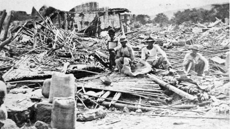 Terremoto del 18 de mayo de 1875 en Cúcuta. / Foto: Archivo