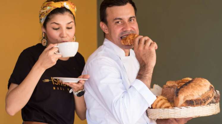 Jeaneth Jaramillo y Eider Zaraza son los creadores de la panadería ganadora.