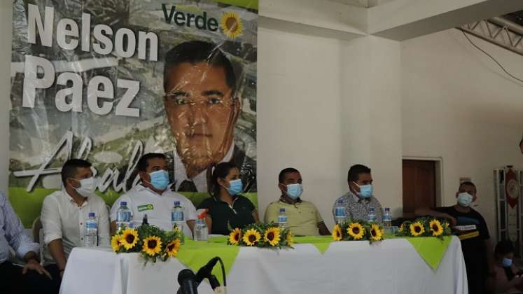 Nelson Páez, candidato de la Alianza Verde. /Foto cortesía