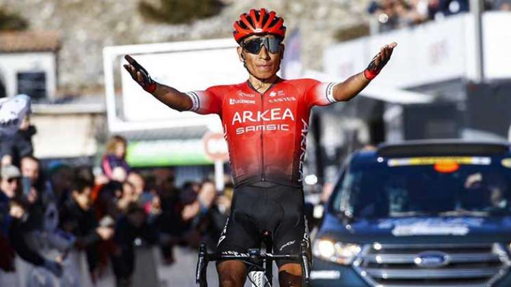 Nairom Quintana triunfador de la tercera y última etapa del Tour de Provence.