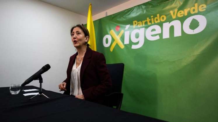 El partido Verde Oxígeno recuperó su personería jurídica en diciembre de 2021./Foto archivo Colprensa