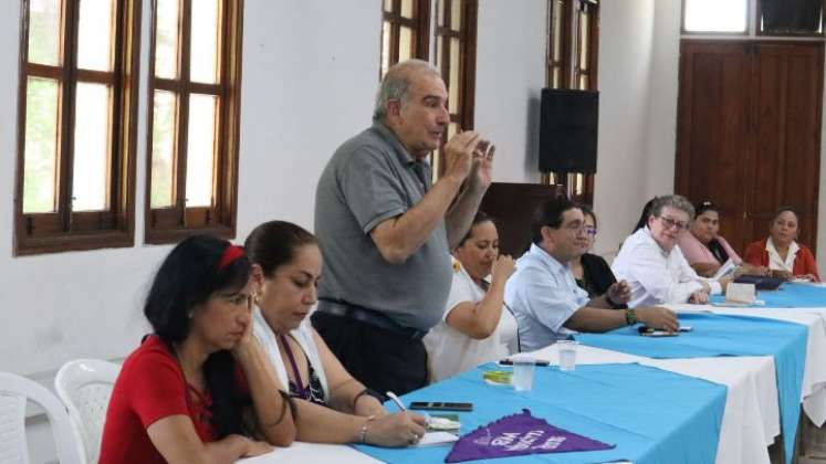 La Comisión de Paz del Congreso se reunió ayer, en Cúcuta, con diferentes sectores involucrados en la implementación del Acuerdo de Paz, para escuchar sus preocupaciones e inquietudes./ Foto cortesía