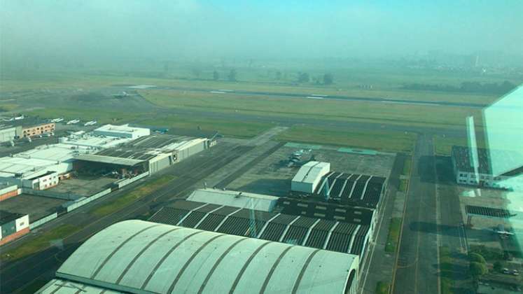 Mejoran las condiciones de visibilidad en el Aeropuerto El Dorado de Bogotá.