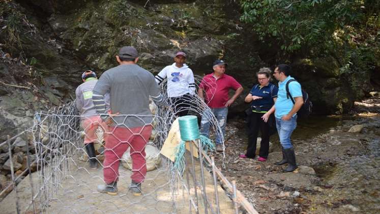 La bocatoma que provee de agua potable a Ocaña se le hicieron trabajos de mantenimiento, por concepto de 80 millones de pesos. / Foto: Javier Sarabia.