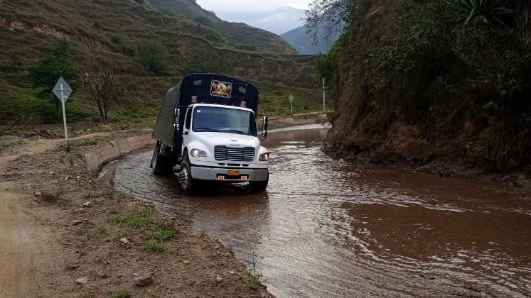El tramo más crítico se encuentra en la carretera Ocaña-Cúcuta. Piden celeridad con los trabajos./ Foto: Cortesía/ La Opinión 