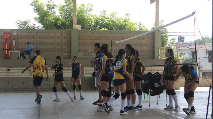 Campamento de voleibol en Cúcuta. Foto: Valentina Salgado