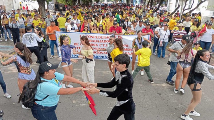 Más de 8 mil personas se congregaron en las calles de Cúcuta para participar de las marchas