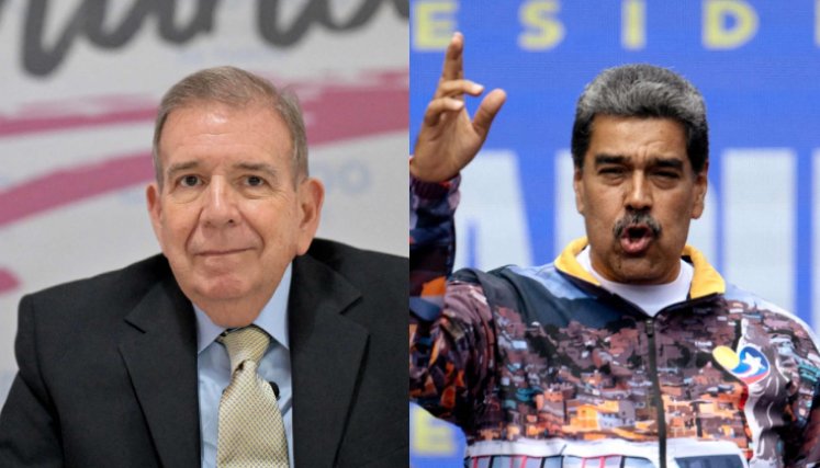 Edmundo González, candidato de la oposición venezolana y Nicolás Maduro, presidente de Venezuela. / Foto Archivo Edmundo González, candidato de la oposición venezolana y Nicolás Maduro, presidente de Venezuela. / Foto Archivo