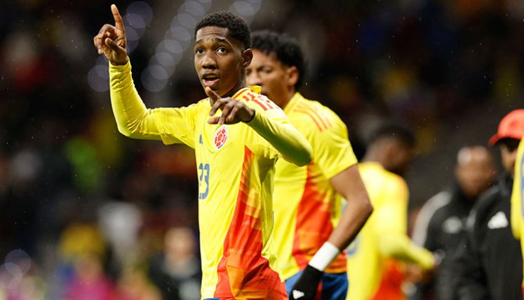 Yáser Asprilla, Selección Colombia. Yáser Asprilla, Selección Colombia.