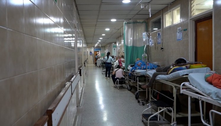 Buscan estrategias para mitigar sobrecupo en hospital de Ocaña las 4 últimas semanas los casos ascendieron a 4.558 personas que llegaron a las puertas del hospital. /Foto archivo: .