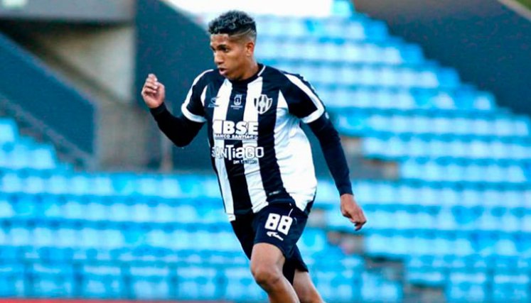 Luis Sánchez, jugador cucuteño en Central Córdoba. Luis Sánchez, jugador cucuteño en Central Córdoba.