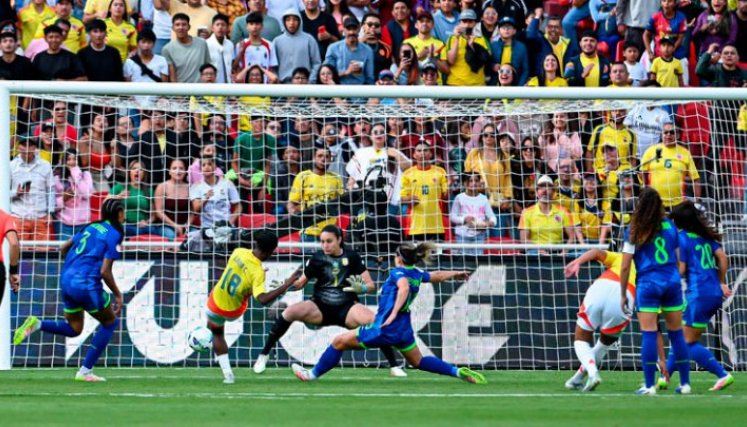 Selección Colombia femenina vs Brasil Selección Colombia femenina vs Brasil