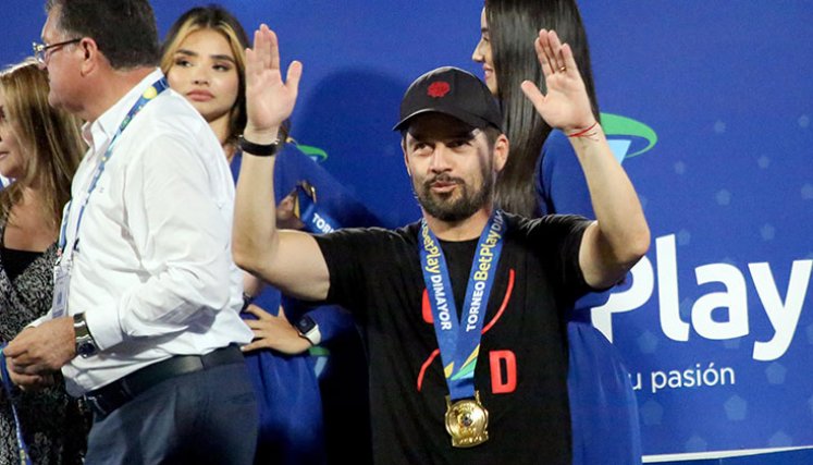 Nelson 'el Rolo' Flórez, campeón. Nelson 'el Rolo' Flórez, campeón.