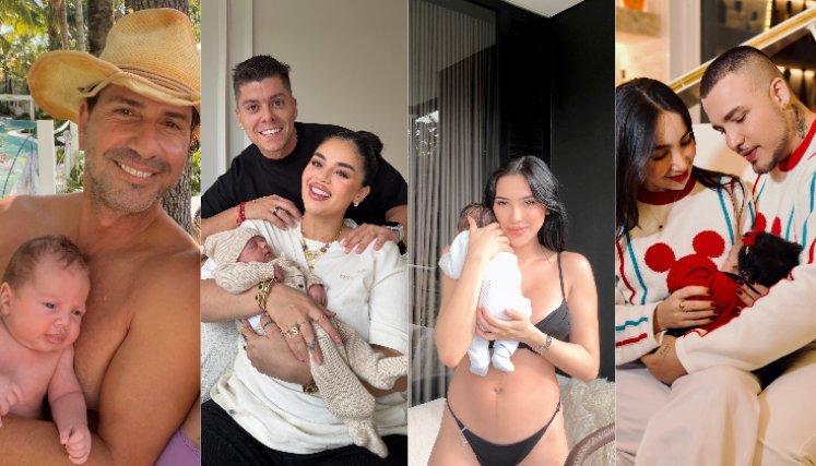 Baby boom en el espectáculo: los famosos que fueron papás en 2025. Baby boom en el espectáculo: los famosos que fueron papás en 2025.