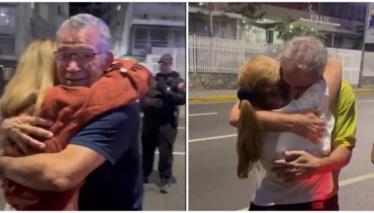 Entre lágrimas y abrazos: así se vivió la liberación de los primeros presos políticos en Venezuela
