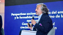 El economista y exdirector del DANE, Juan Daniel Oviedo, participó en un foro en Cúcuta./ Foto Cortesía