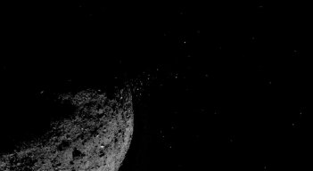 Imagen del asteroide. / Foto. AFP