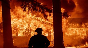 Incendios forestales. Foto: AFP